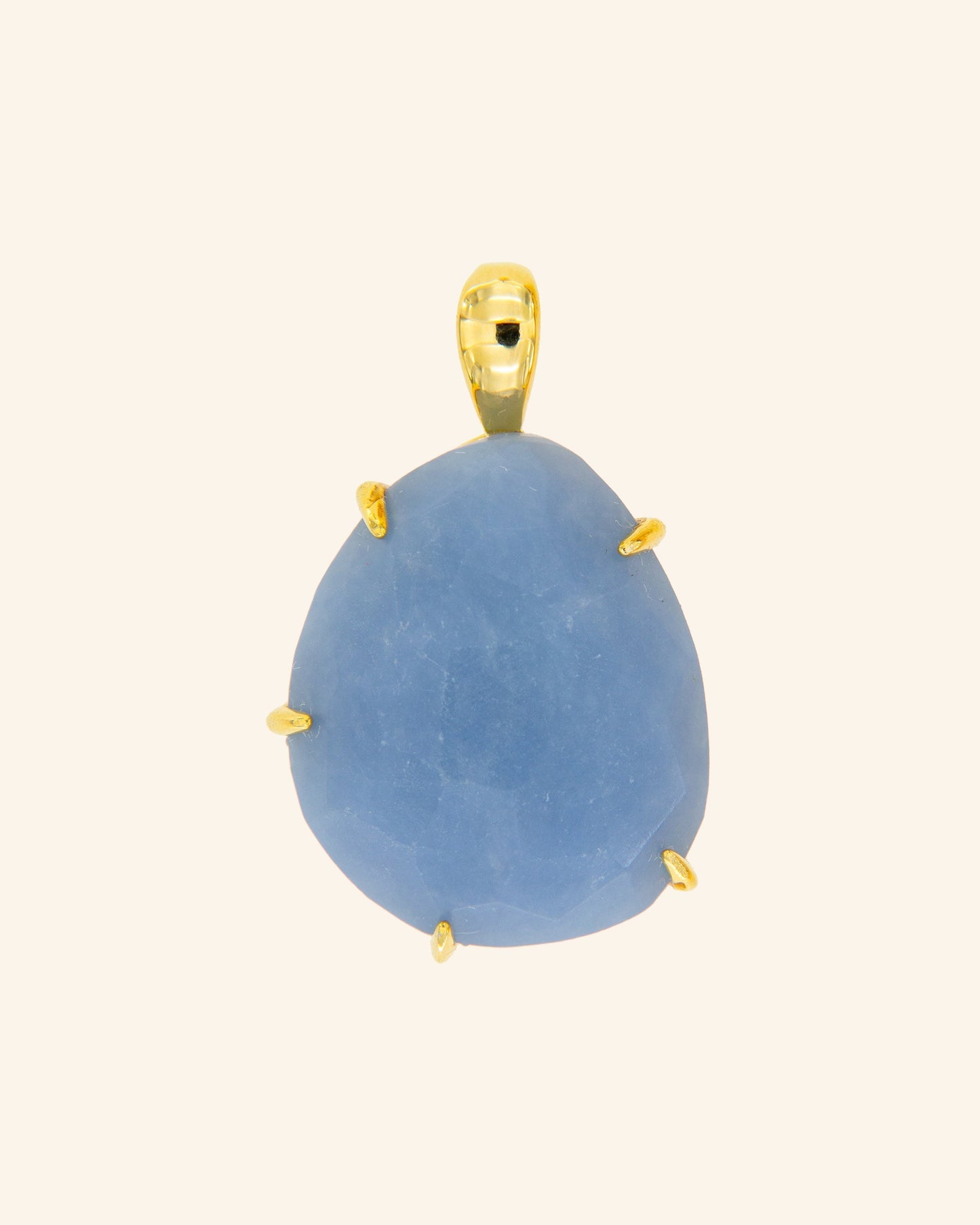 Angelite Papyrus Pendant