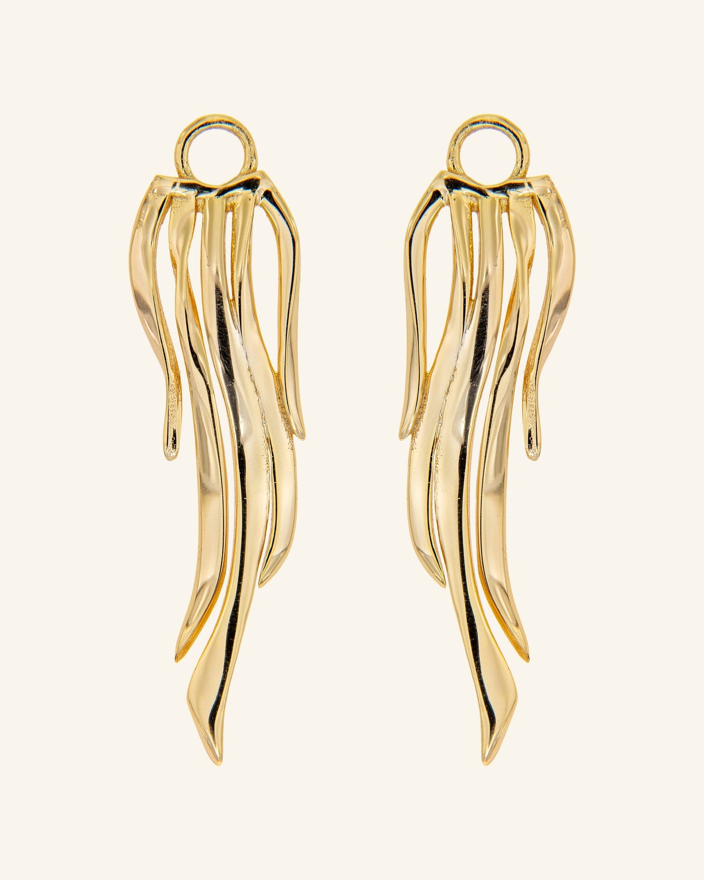 Cherub earring pendants