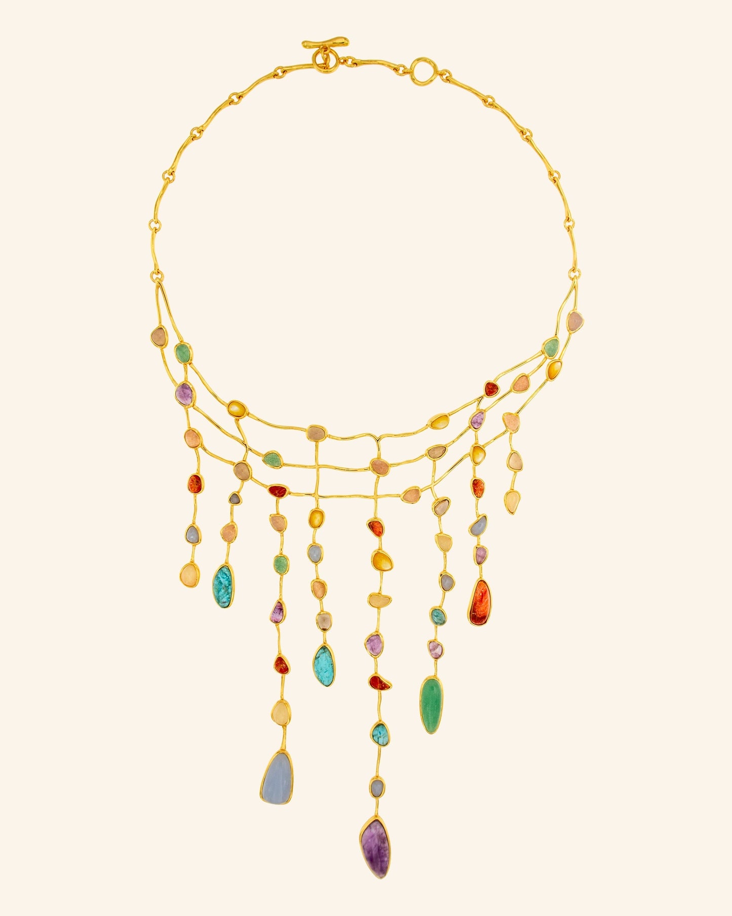 Colorful Catrina necklace