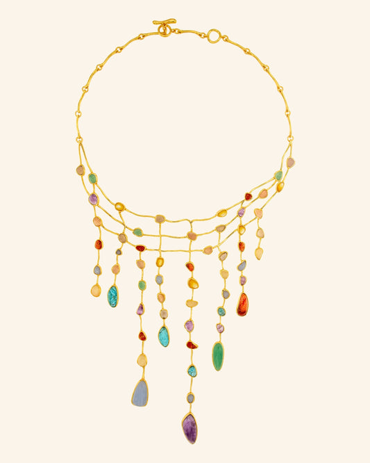 Colorful Catrina necklace