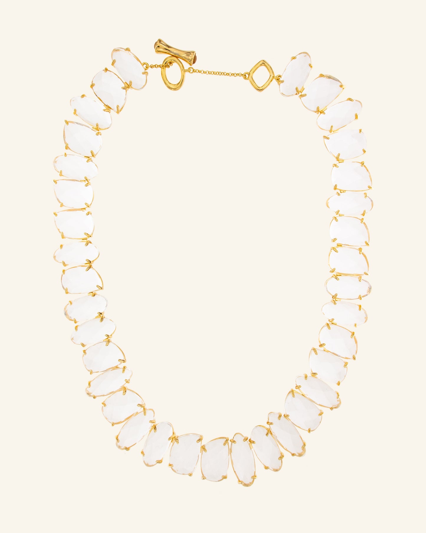 Collar Erebus con cuarzo incoloro