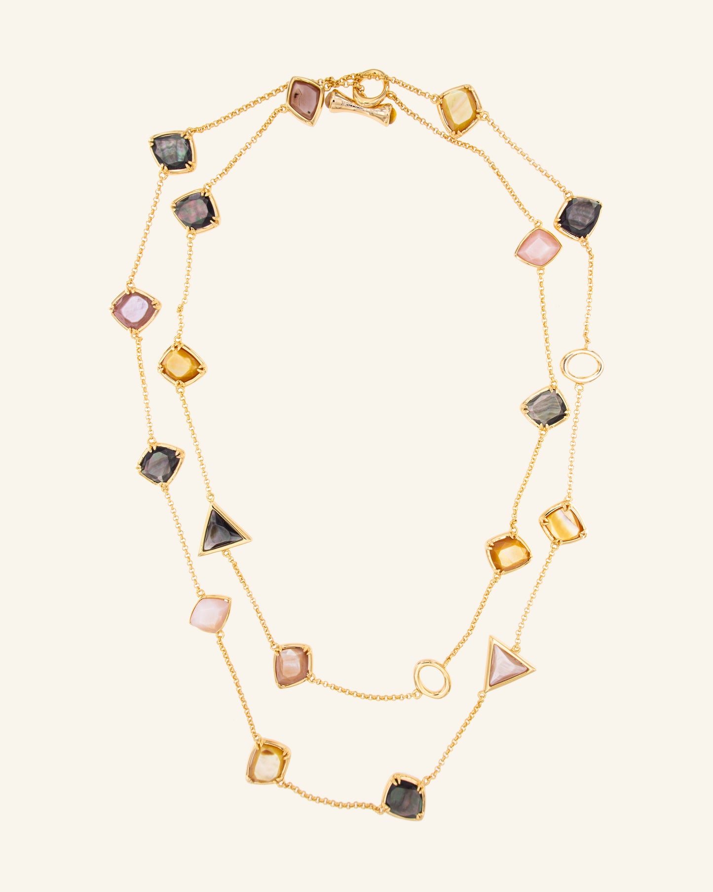 Micerinos Mix mother-of-pearl necklace