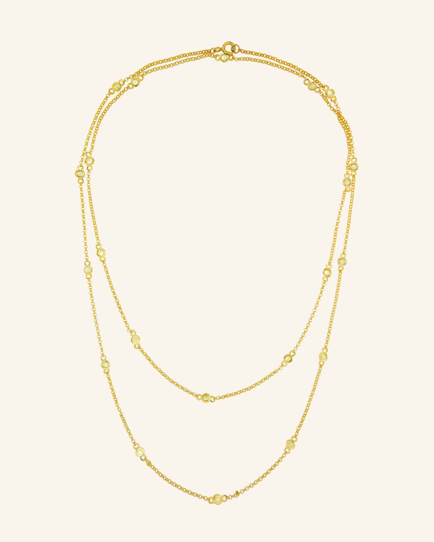 Collar Robinson dorado 80