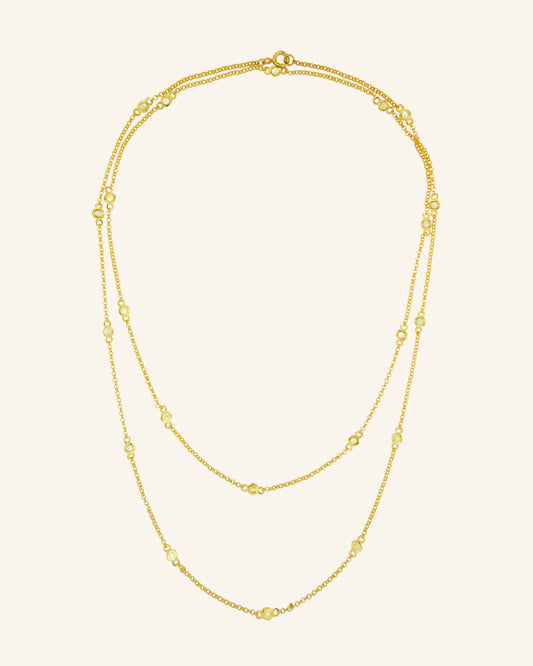 80's gold Robinson necklace