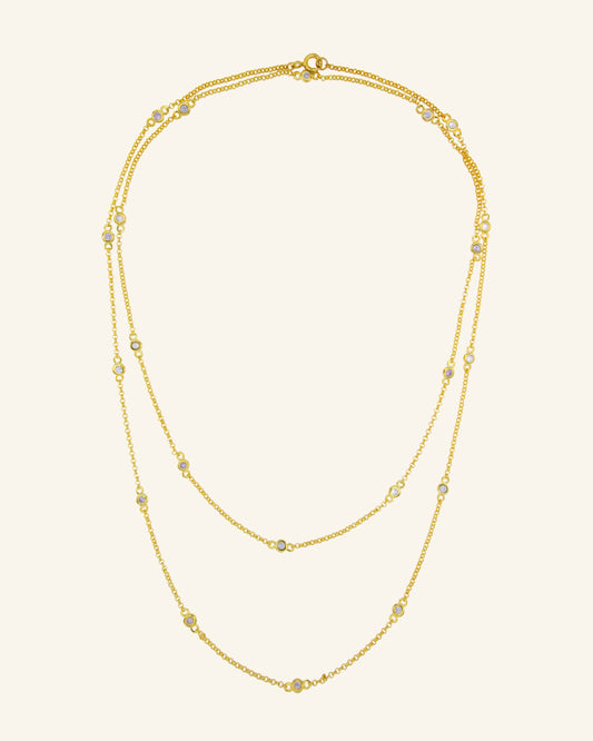 Robinson lavender necklace 80