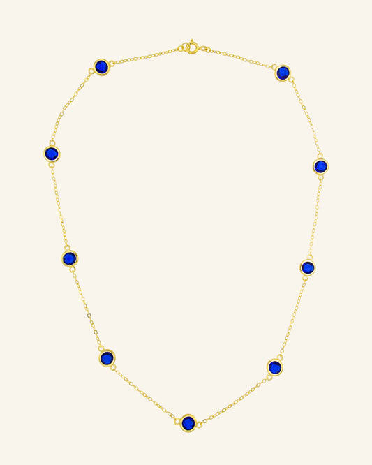 Sirius Mini Blue Necklace