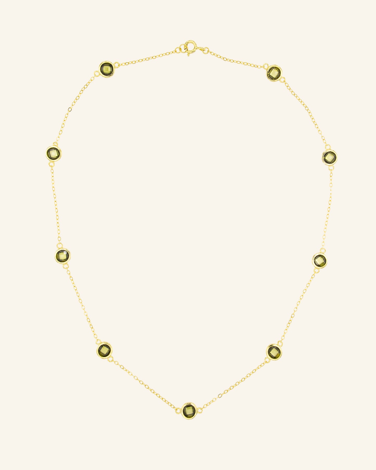 Sirius Mini Green Necklace
