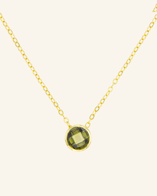 Sirius One Green Necklace