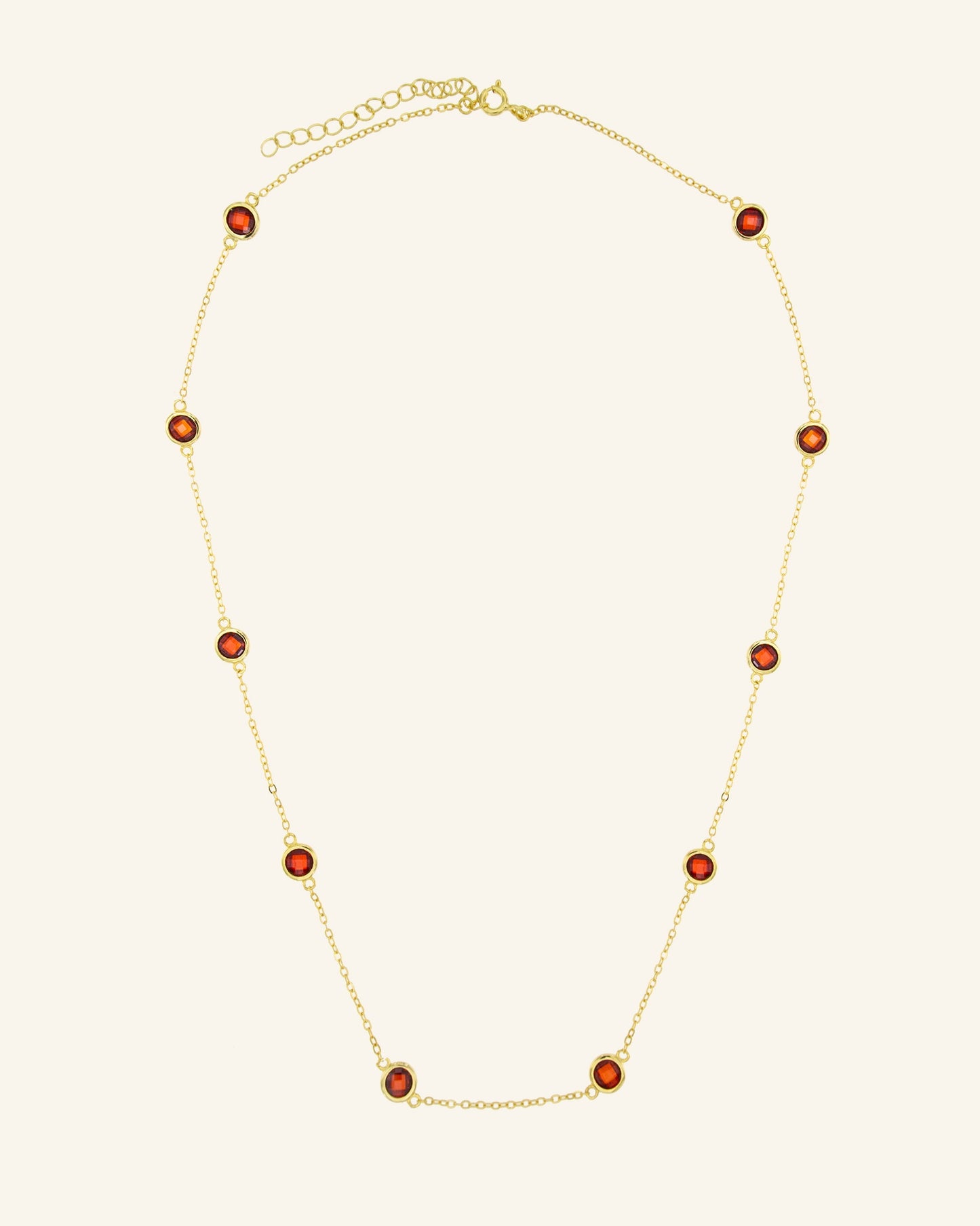 Sirius Small red necklace