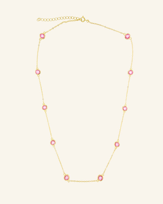 Sirius Small pink necklace