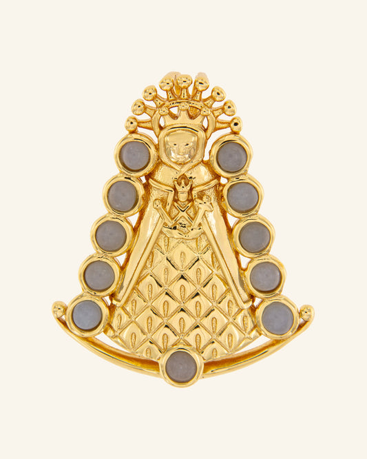 Virgen del Pilar Medal with little angel