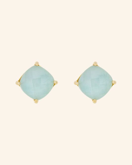Pendientes Big Candy Amazonita