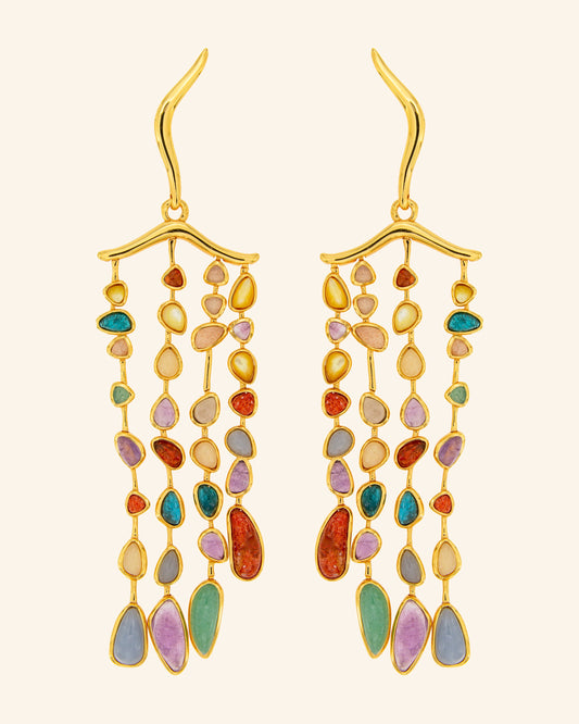 Pendientes Catrina Colores