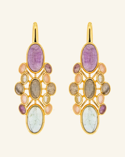 Pendientes Itten Mix de piedras