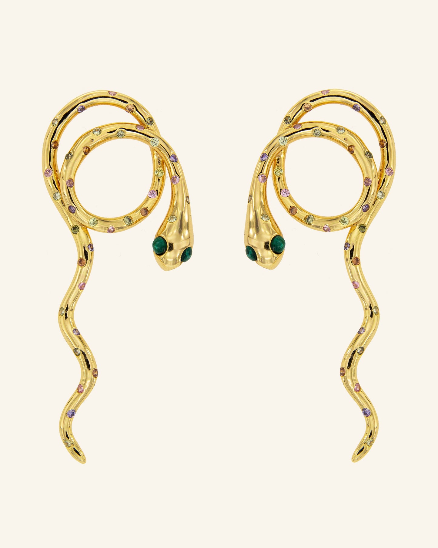 Garden of Eden earrings mix of stones