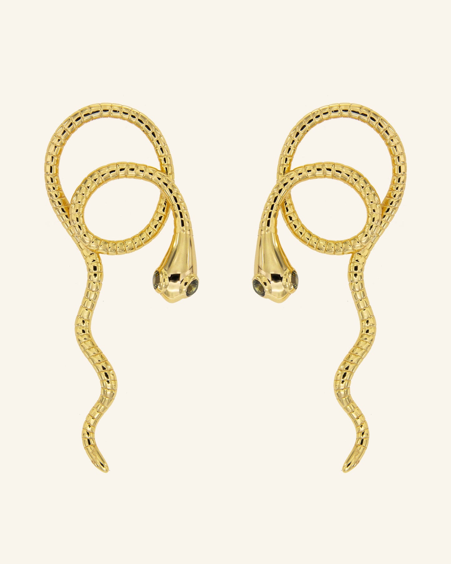 Striped Garden of Eden Earrings