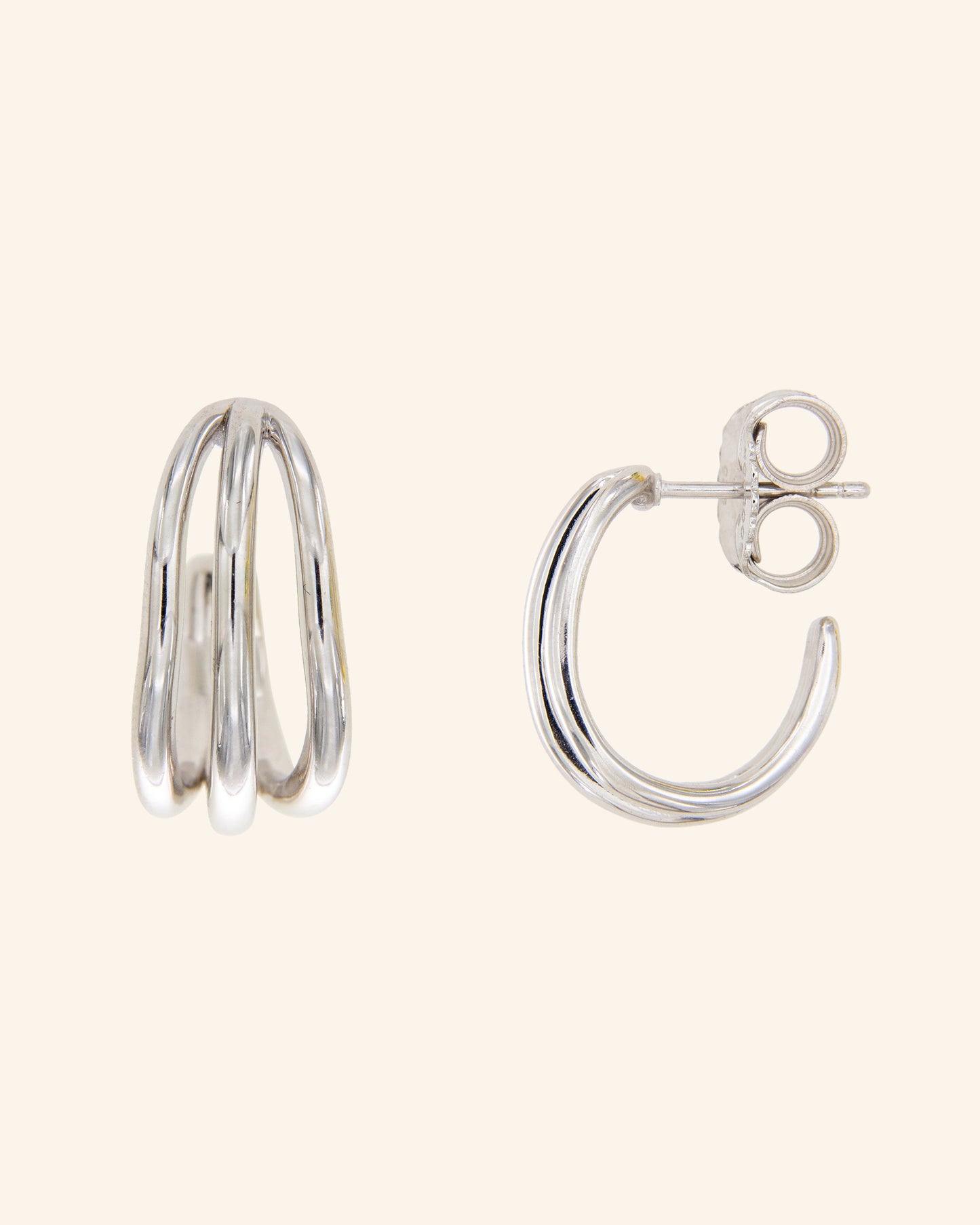 Silver Tassel Earrings
