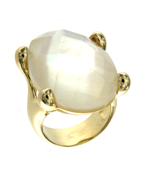 Anillo Honor Cuarzo Limón