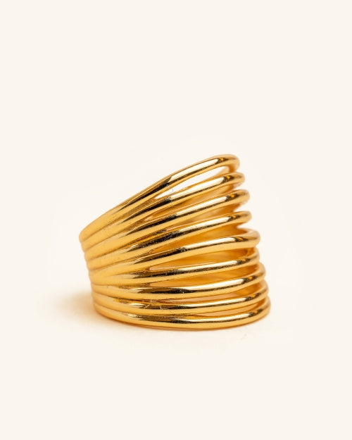 Anillo Lalique oro