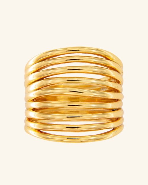 Anillo Lalique oro