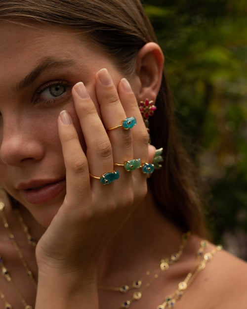 Anillo Marea Aventurina