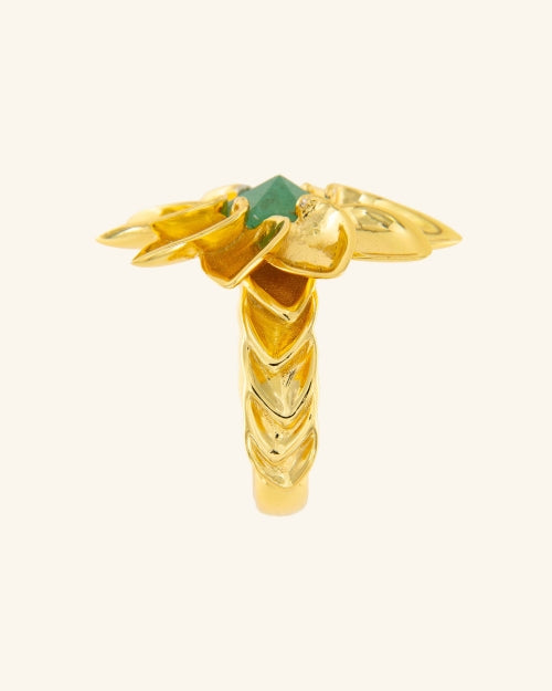 Anillo Mezzara con Aventurina
