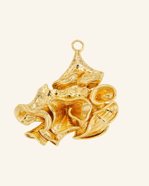 Striped Algae Necklace Pendant