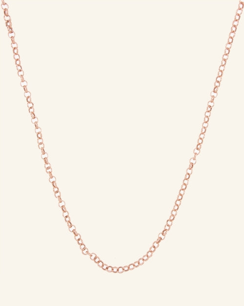 Seu Rose Gold Chain 4mm x 40 cm to 44 cm