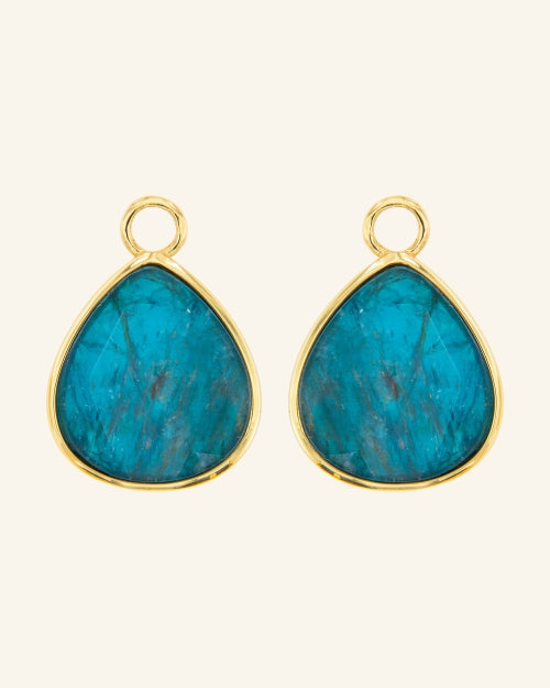 Beveled Candy Tail Apatite Tears
