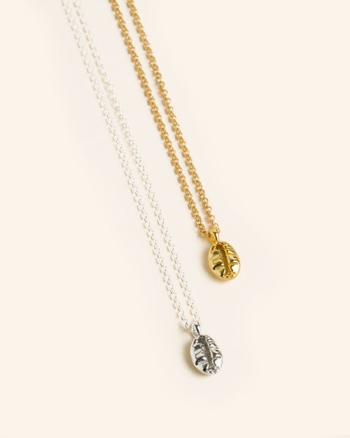 Two Gold Seeds Pendant