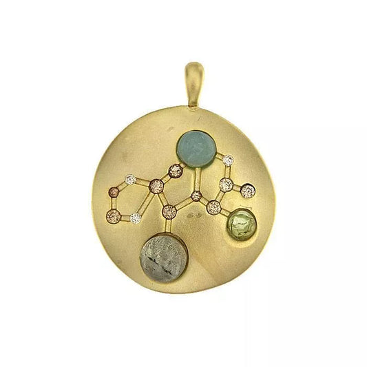 Virgo Horoscope Pendant