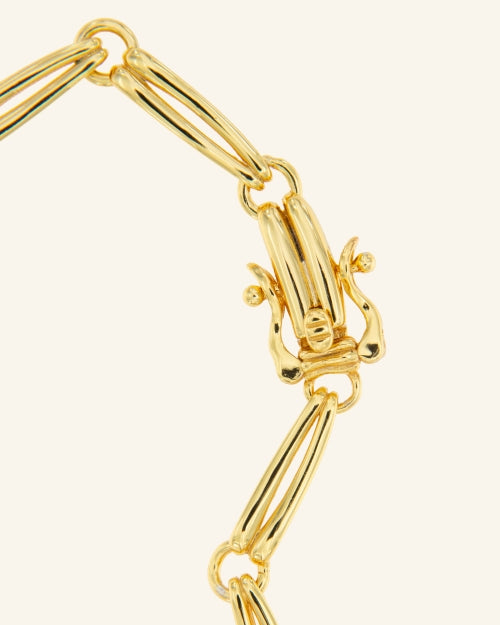 Collar mezzara con onix