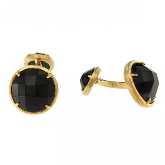 Suri cufflinks with onyx