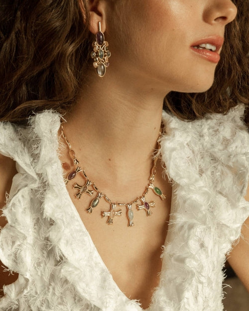 Pendientes Itten Mix de piedras