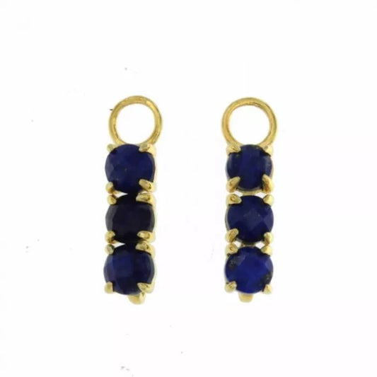 Eon pendants with lapis lazuli