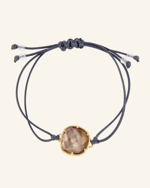 Pulsera Bizancio con Madreperla Negra