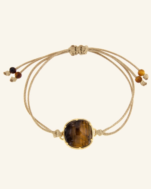 Pulsera Bizancio con Ojo de Tigre