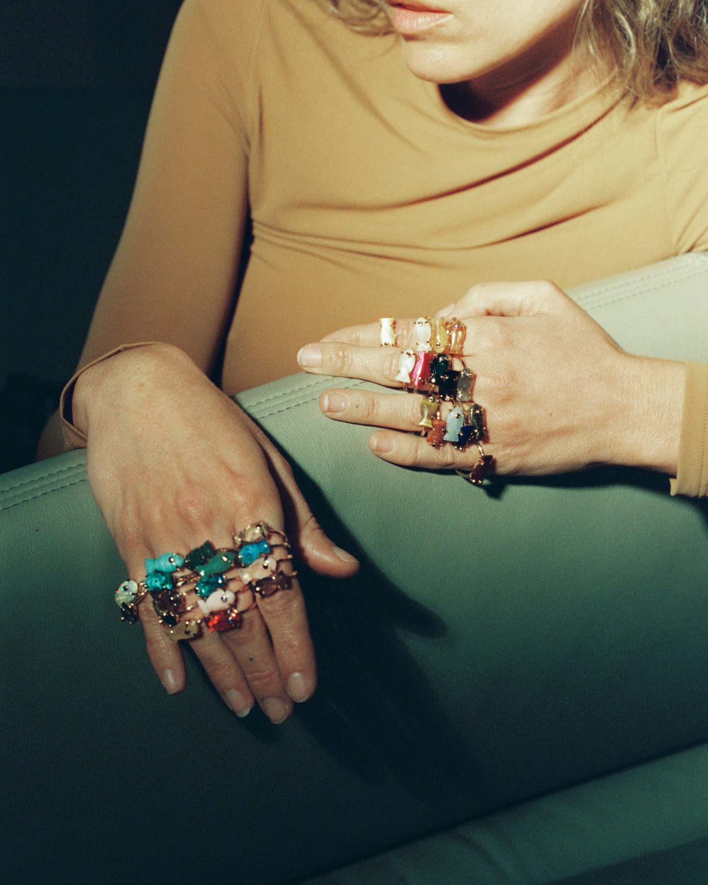 Red Zircon Marea Ring