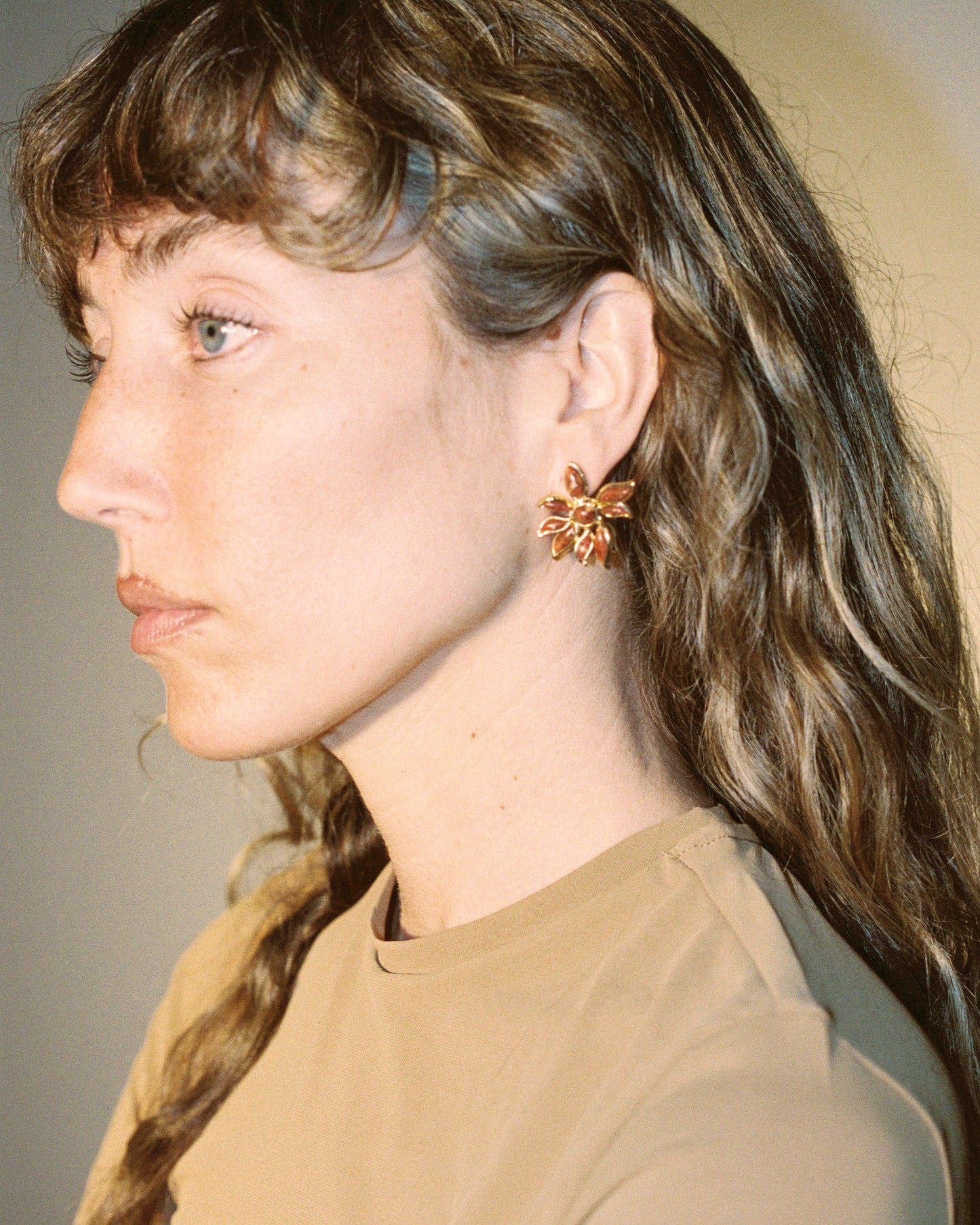 Pendientes Mandragora Coral