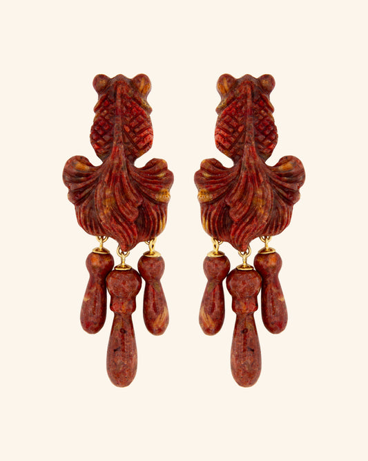 Pendientes Rosada Coral