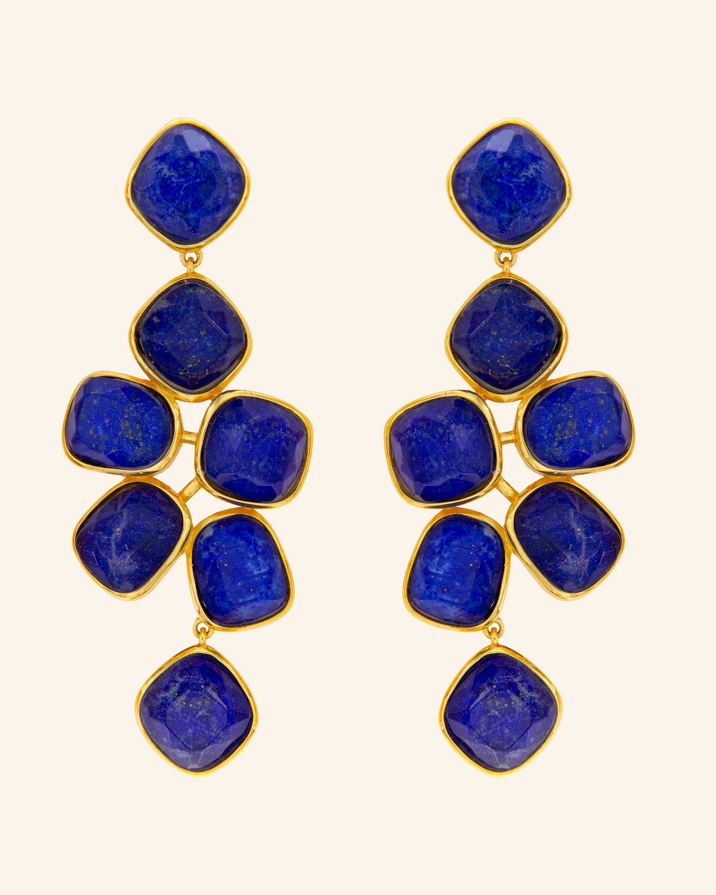 Hydra Lapis Lazuli Earrings