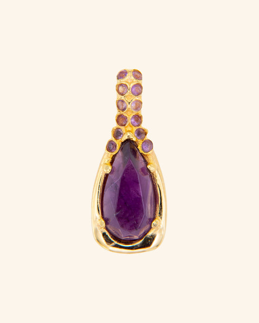 Colgante Val Zircones Amatista