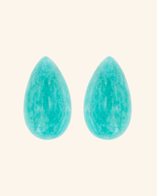 Pendientes Celine Amazonita