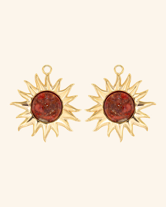 Colgantes Sol Fascinante Final Coral