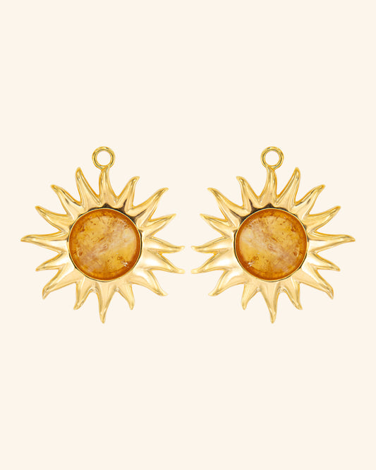 Colgantes Sol Fascinante Final Citrino