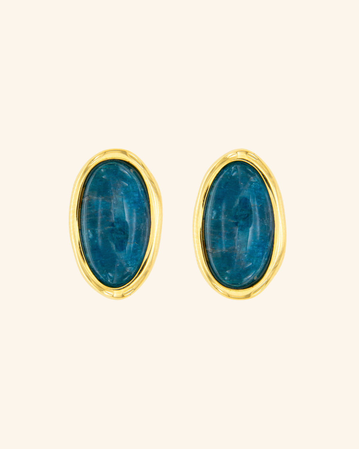 Pendientes Vivir Apatita Azul