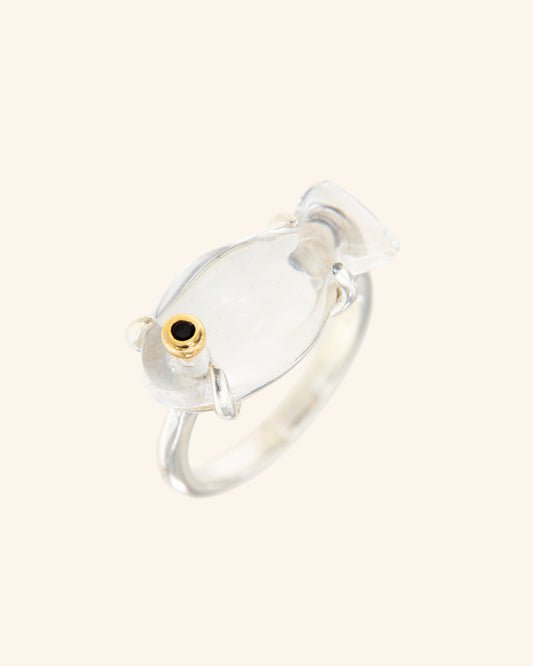 Anillo Marea Zircon Plata