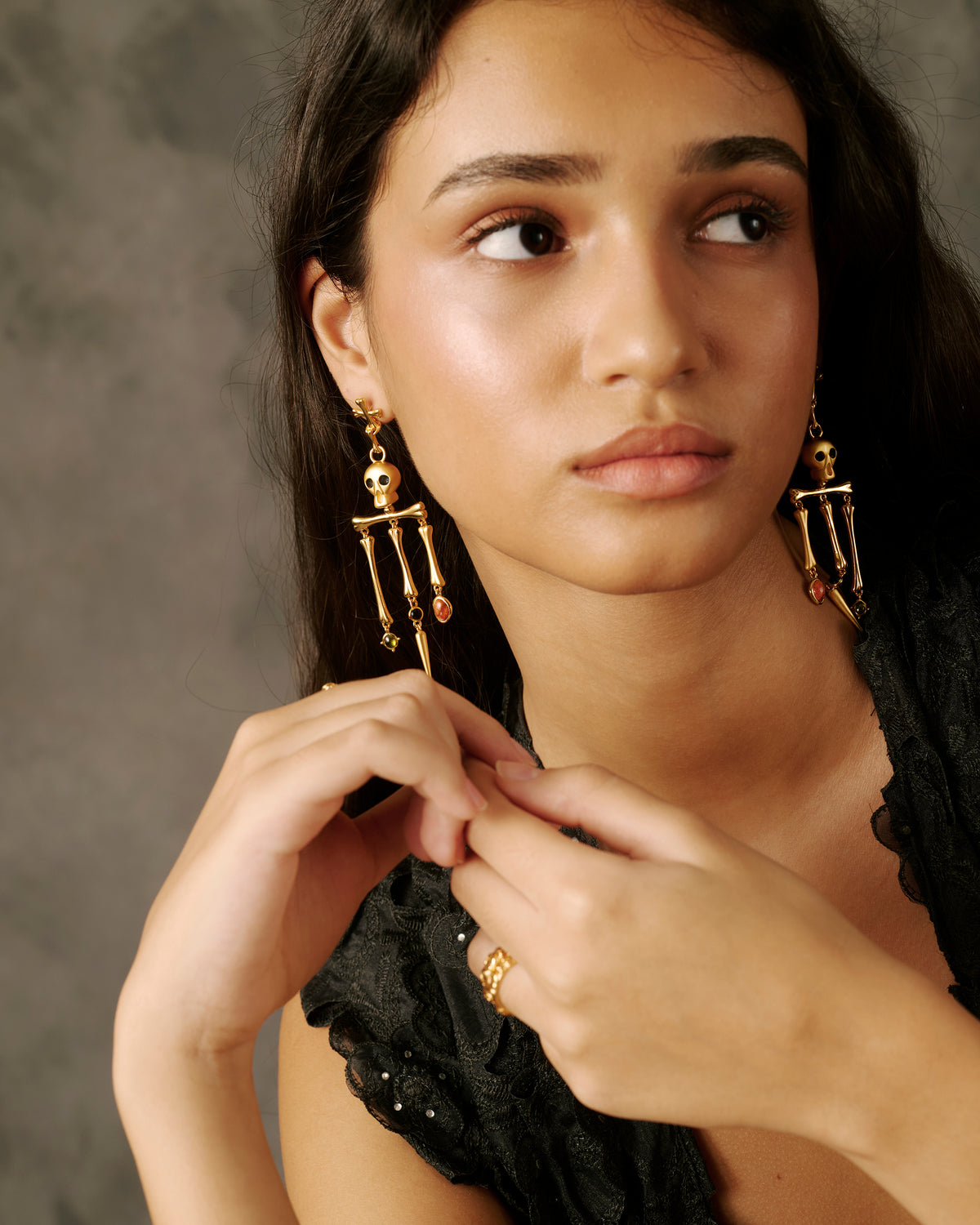 Pendientes Calaverita Literaria