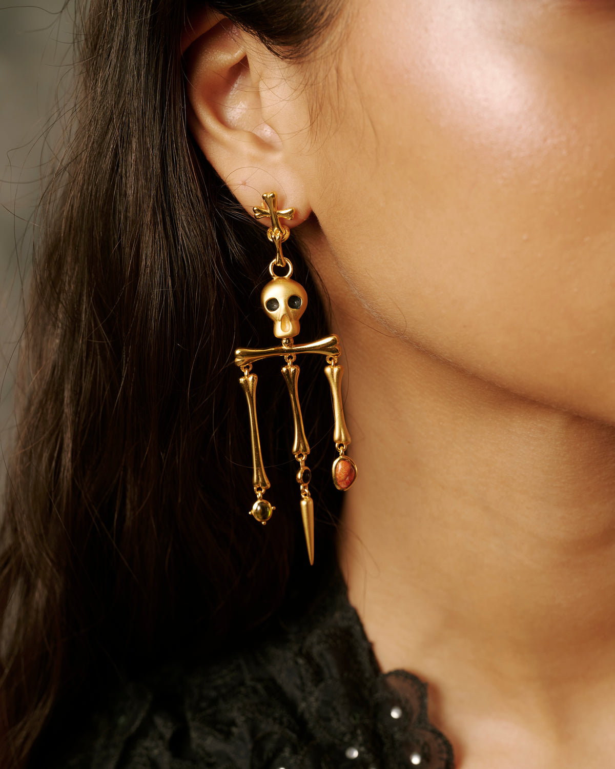 Pendientes Calaverita Literaria