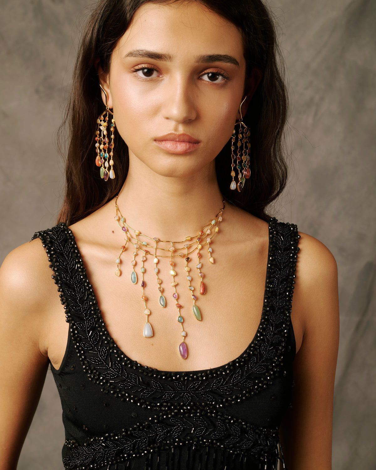 Pendientes Catrina Colores